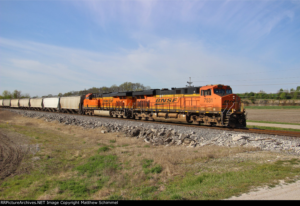 North Bound Fertilizer Train